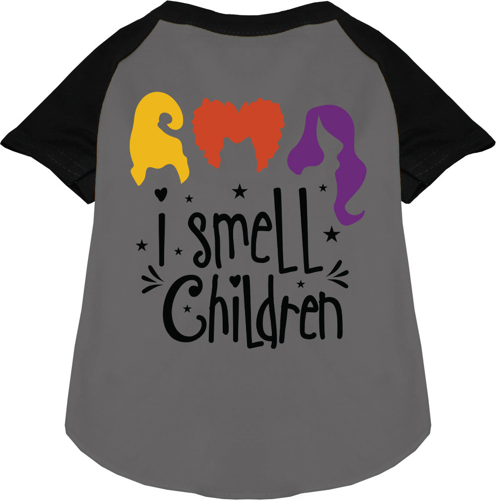 I Smell Children Pet Raglan Shirt