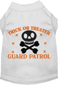 Trick or Treater Guard Patrol Pet Shirt