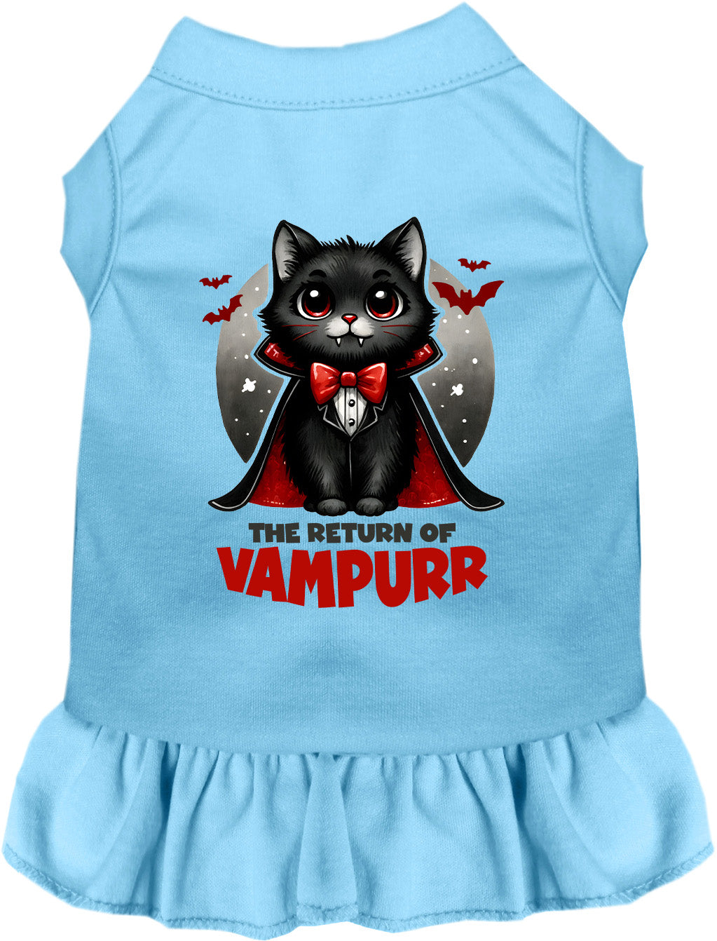 Vampurr Halloween Pet Dress