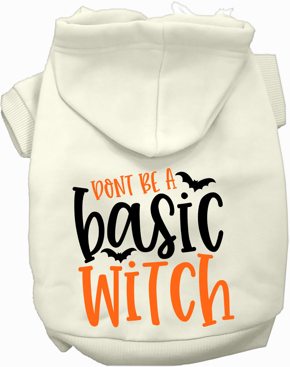 Don't Be a Basic Witch Halloween Pet Hoodie
