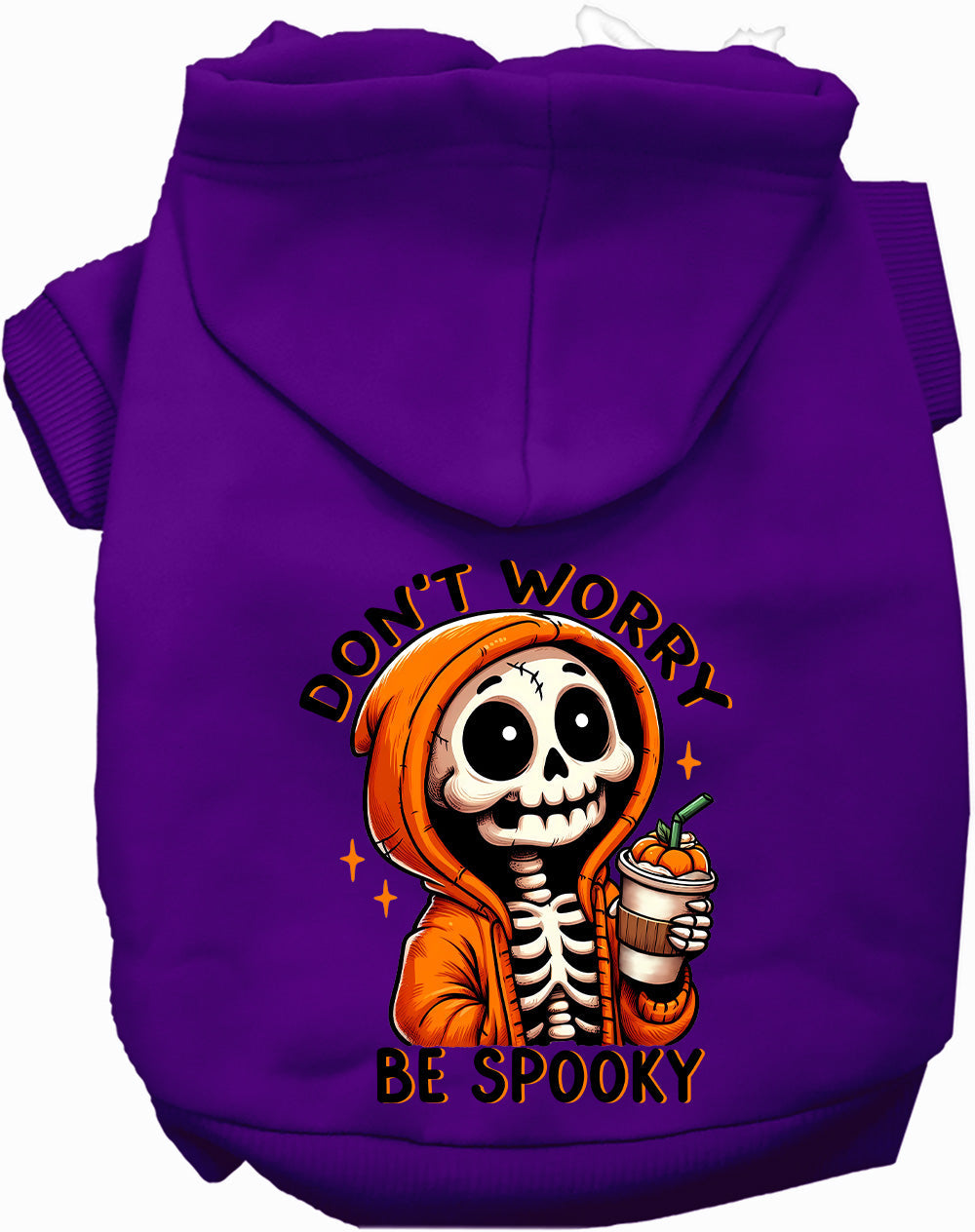 Don't Worry, Be Spooky Halloween Pet Hoodie