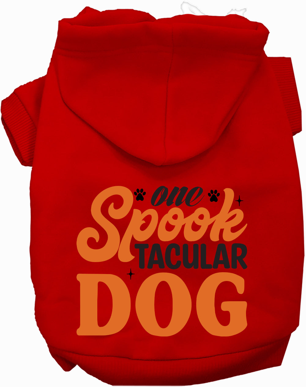 Ein spuktakulärer Hunde-Halloween-Haustier-Kapuzenpullover