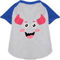 Mischiefmauve Monster Costume Pet Raglan Shirt