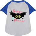 Batty for Mommy Pet Raglan Shirt