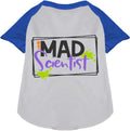 Mad Scientist Pet Raglan Shirt