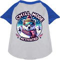 Chill Mode Activated Pet Raglan Shirt