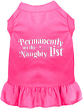Permanently on the Naughty List Pet Dress