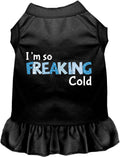 Freaking Cold Winter Pet Dress