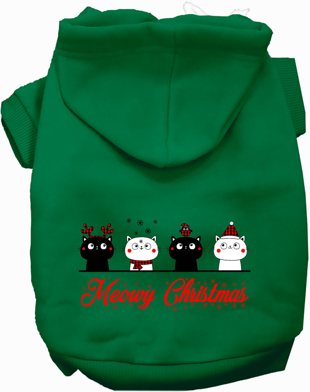 Meowy Christmas Pet Hoodie