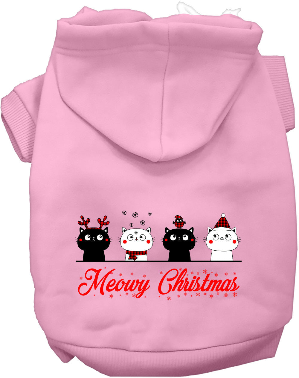 Meowy Christmas Pet Hoodie
