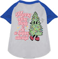 Merry Everything Pet Raglan Shirt