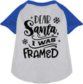 I was Framed! Pet Raglan Shirt