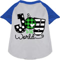 Joy to the World Pet Raglan Shirt