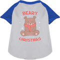 Beary Christmas Pet Raglan Shirt