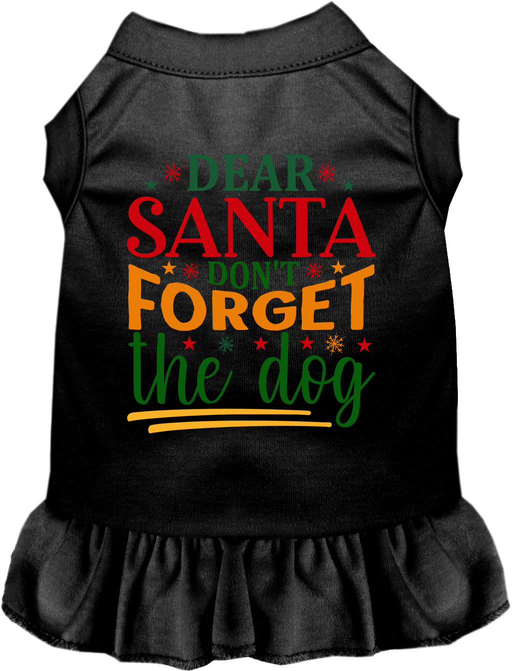 Don't Forget the Dog! Christmas Pet Dress