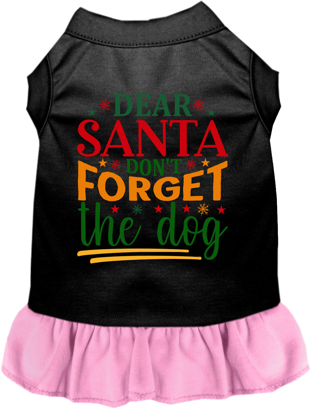 Don't Forget the Dog! Christmas Pet Dress