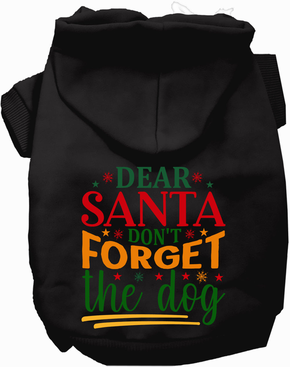 Don't Forget the Dog! Christmas Pet Hoodie