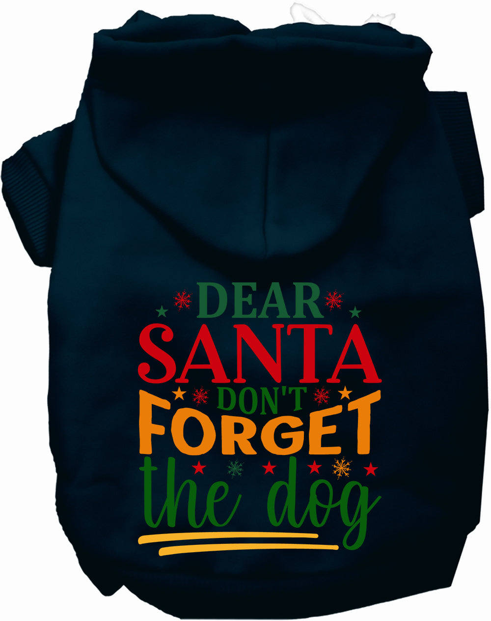 Don't Forget the Dog! Christmas Pet Hoodie