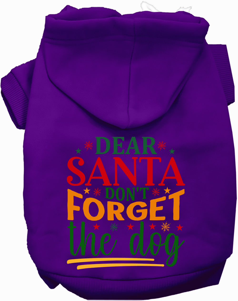Don't Forget the Dog! Christmas Pet Hoodie