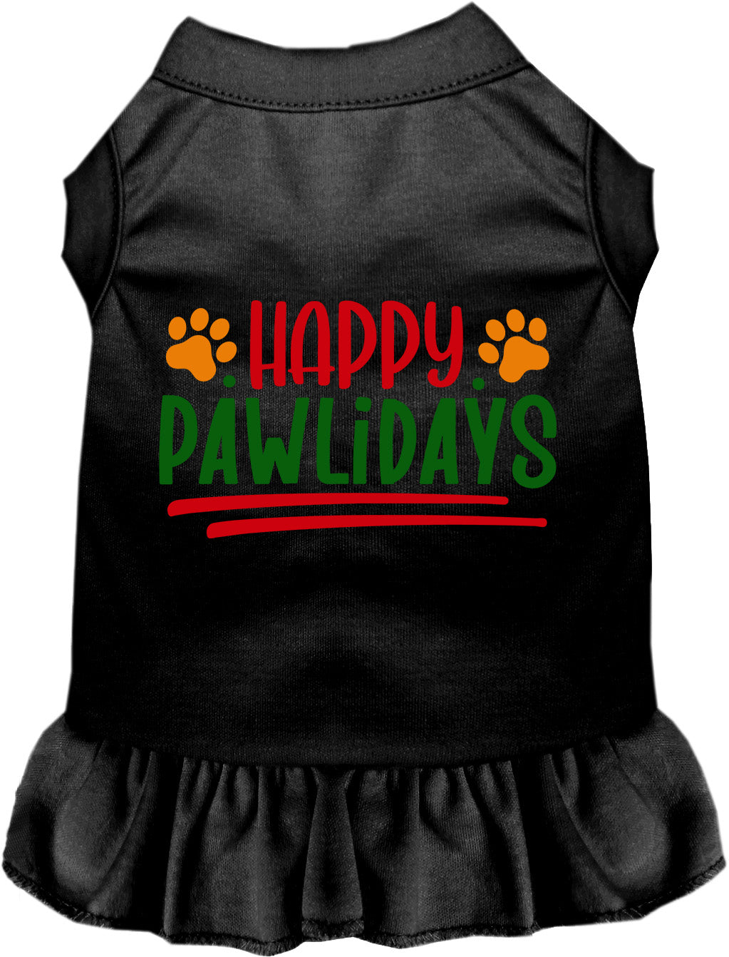 Happy Pawlidays Pet Dress