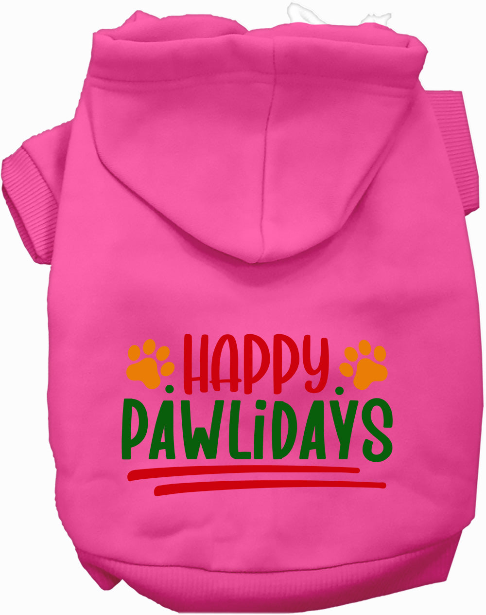 Happy Pawlidays Holiday Pet Hoodie