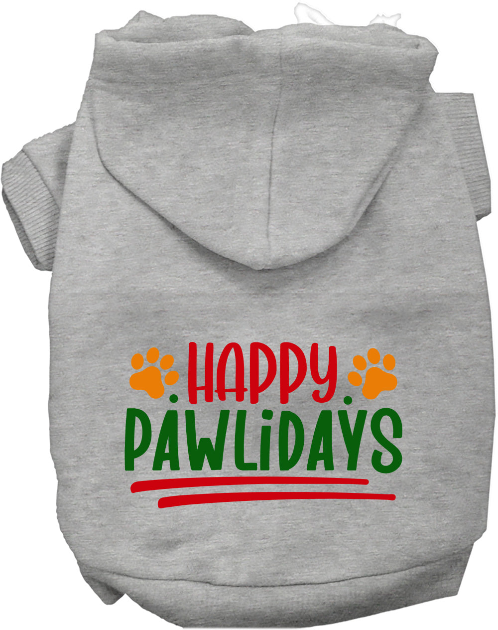Happy Pawlidays Holiday Pet Hoodie