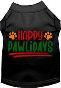 Happy Pawlidays Pet Shirt