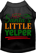 Santa's Little Yelper Pet Shirt