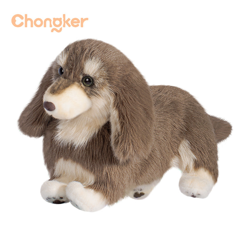Dachshund Shoulder Bag – Plush Dog Purse for Girls