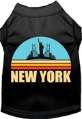 Adorable Cat or Dog Shirt for Pets "Retro New York"