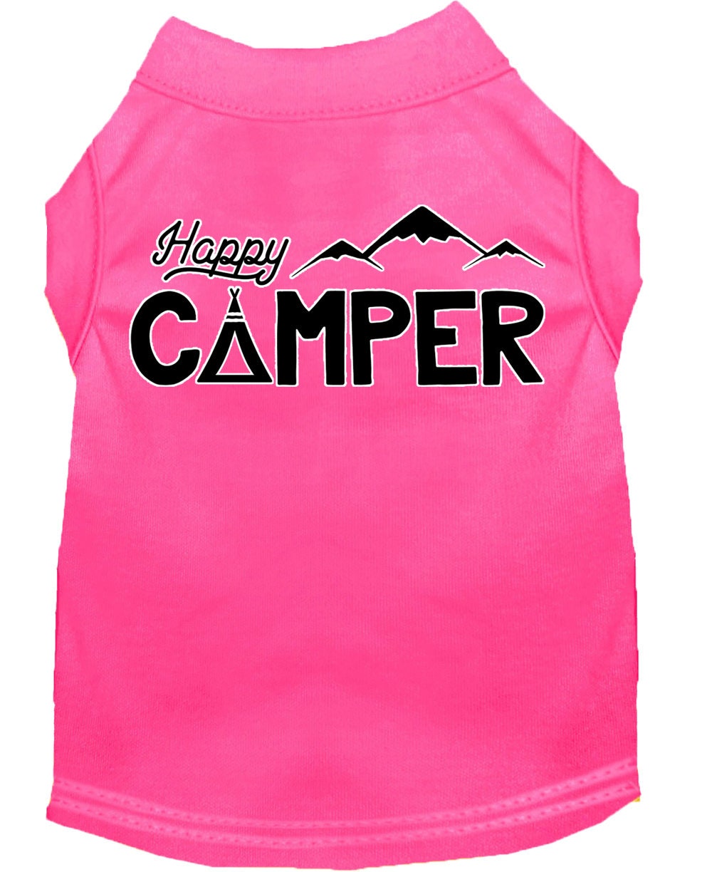 Pet Shirt "Happy Camper"