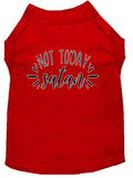 Pet Shirt "Not Today Satan"