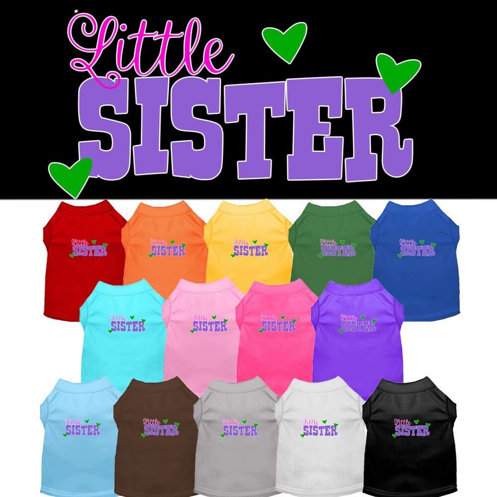 Pet Shirt "Little Sister"