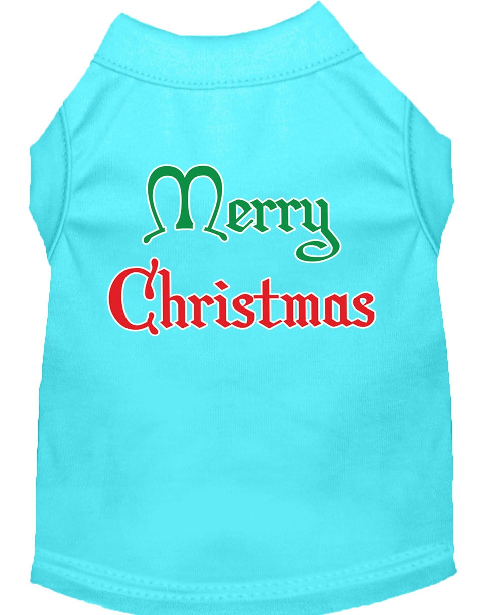 Christmas Pet Shirt, "Merry Christmas"