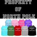 Christmas Pet Shirt, "Property Of North Pole"