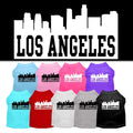 Pet Dog & Cat Shirt Screen Printed, "Los Angeles Skyline"