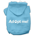 Pet Hoodie Screen Print "Adopt Me"