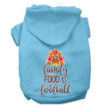 Pet Hoodie "Family, Food, & Football"