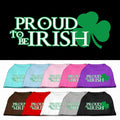 Pet Shirt "Proud To Be Irish"
