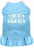 Pet Dress "Be Thankful For Me"