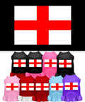 Pet Dress Screen Printed, "St. George's Cross"