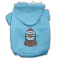 Christmas Pet Hoodie "Hipster Penguin"