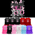 Pet Dress Screen Printed, "All About That XOXO"