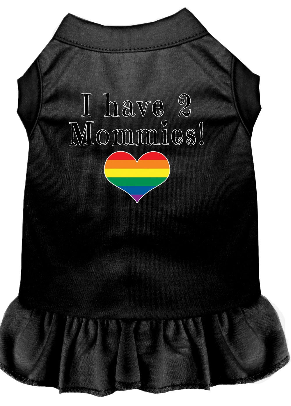 Pet Dress "I Have Two Mommies"