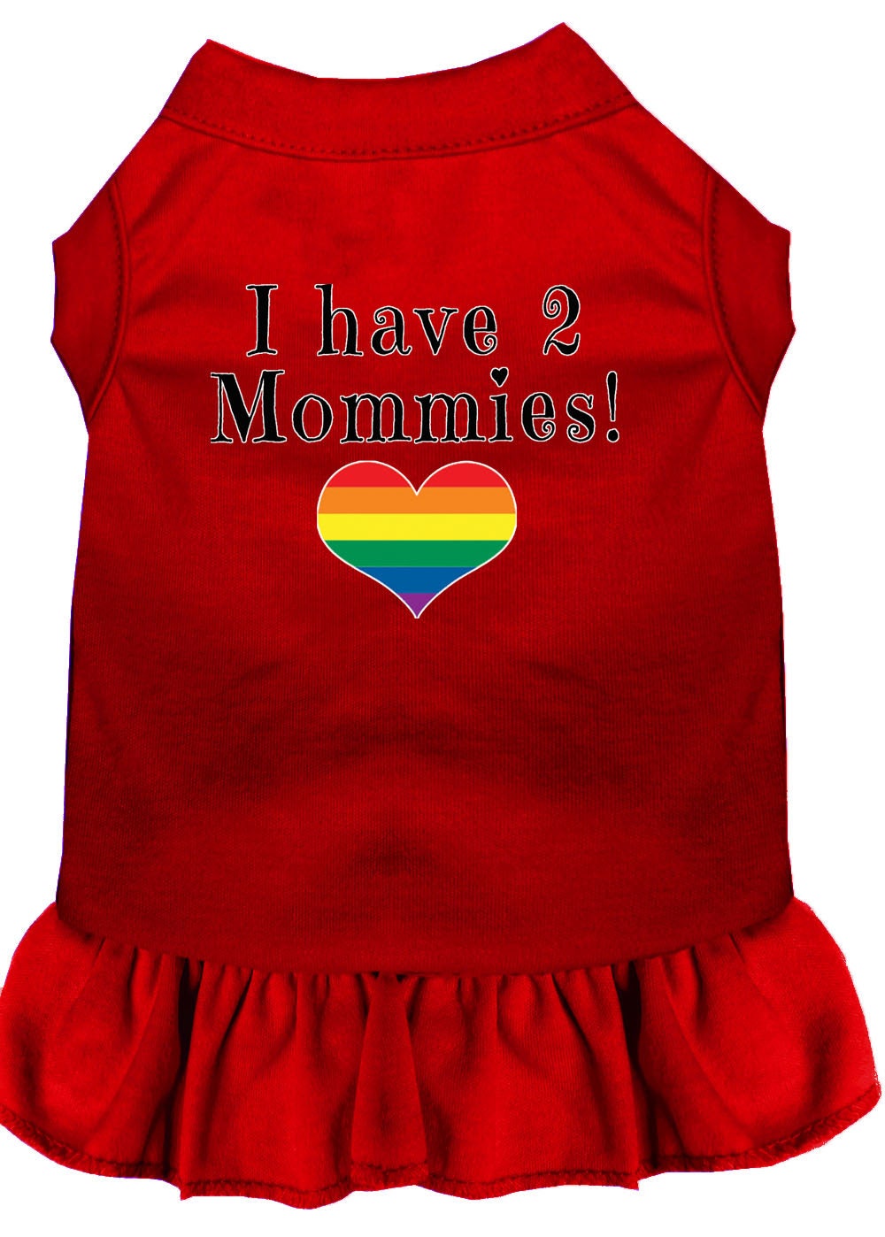 Pet Dress "I Have Two Mommies"