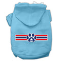 Pet Hoodie "Patriotic Star Paw"