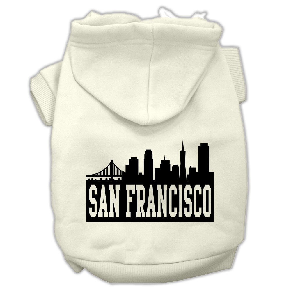 Pet Hoodie "San Francisco Skyline"