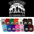 Halloween Pet Hoodie "If Zombies Chase Us, I'm Tripping You"