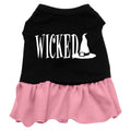 Halloween Pet Dress Screen Printed, "Wicked"